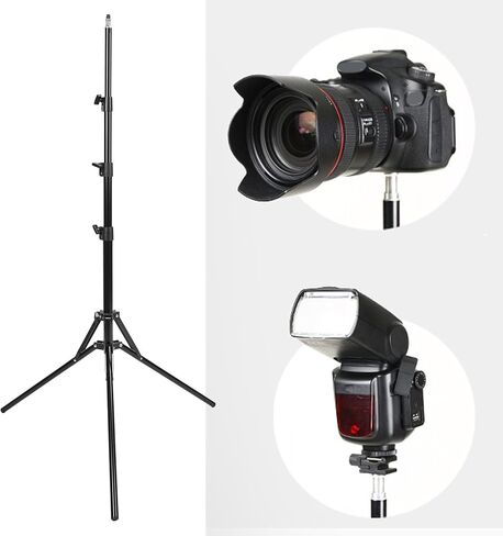 Light Stand, Durable Light Stand for Photography, Reverse Curvature for Photography in Kuwait