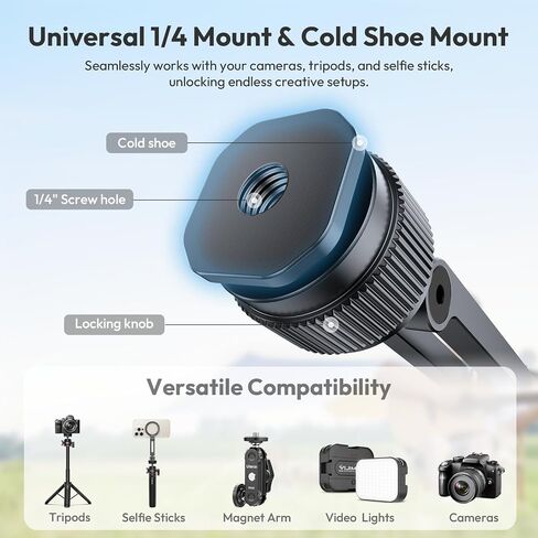 ULANZI MT-89 82" Extendable Tripod Aluminum with MA07 Magnetic Phone Tripod Mount in Kuwait