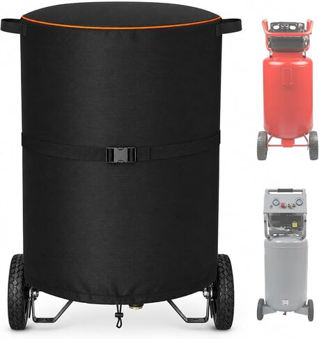 Upright Air Compressor Cover Fit for 20-30 Gallon Vertical Air Compressors | Heavy Duty 600D Oxford Waterproof Dustproof Air Compressor Covers in Kuwait