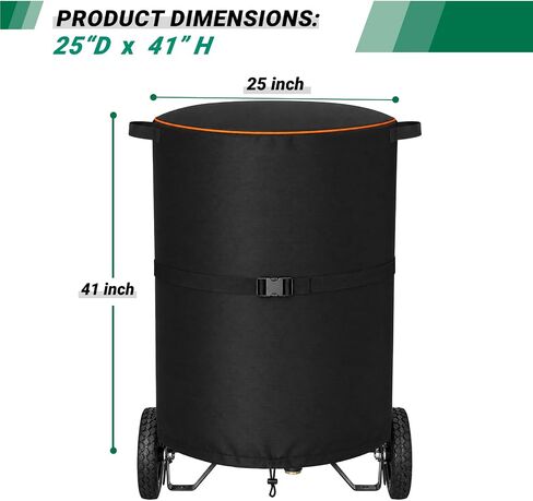 Upright Air Compressor Cover Fit for 20-30 Gallon Vertical Air Compressors | Heavy Duty 600D Oxford Waterproof Dustproof Air Compressor Covers in Kuwait
