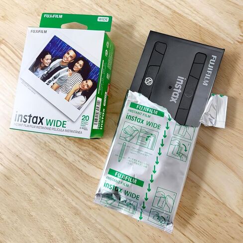 Fujifilm Instax Wide Instant Film Twin Pack - 4 Wide Pack (80 Sheets) in Kuwait