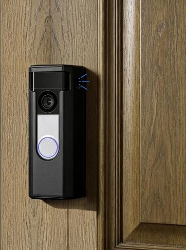 Anti-Theft Ring Mounting Cradle for Ring 2nd Gen Battery Doorbell/Plus/Pro | Impact-Resistant, Adhesive or Drill-On Holder Bracket in Kuwait