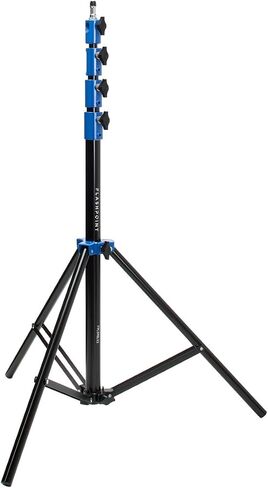 Flashpoint Pro Heavy-Duty Air-Cushioned Light Stand (Blue, 9.5') in Kuwait