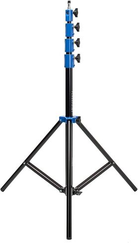 Flashpoint Pro Heavy-Duty Air-Cushioned Light Stand (Blue, 9.5') in Kuwait