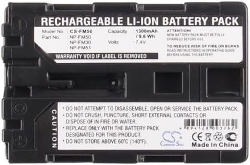 XSP Replacement Battery for S0NY DCR-PC105, DCR-TRV24, DCR-PC120E, MVC-CD350, DCR-PC6E, MVC-CD500, CCD-TRV608, DCR-TRV30, DCR-TRV940, CCD-TRV228, CCD-TR108, DCR-TRV17K, CCD-TRV138, DCR-TRV26 in Kuwait