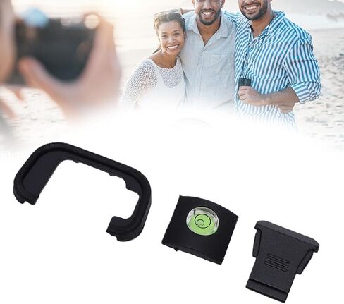 Fabater Viewfinder Eyecup and Hot Shoe Cover for RP R8 - Comfortable Silicone Eye Cup with Hot Shoe Level for Photography Enthusiasts in Kuwait