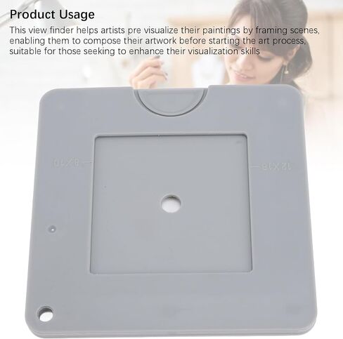 View Catcher with Sliding Mechanism Color Isolation Artist View Finder for Drawing Painting Photography in Kuwait