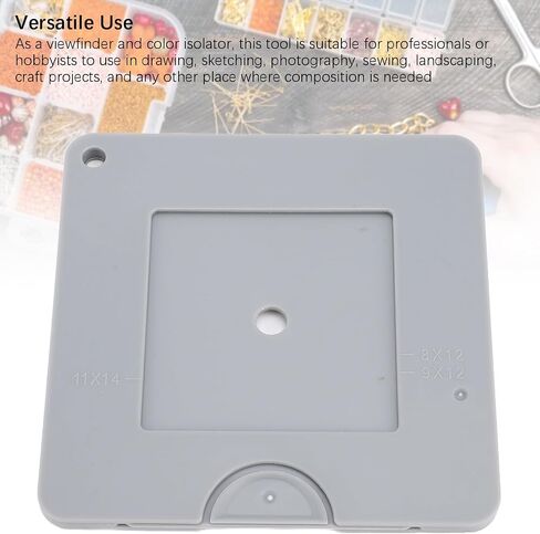 Emoshayoga View Catcher Artist View Finder for Drawing Painting Photography Simplified ABS Construction 9 X 9 Cm in Kuwait