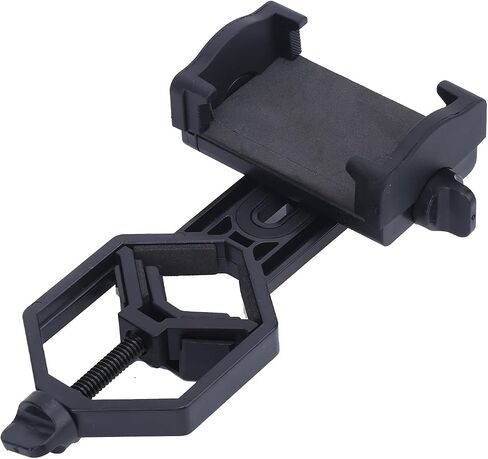 Universal Telescope Phone Adapter Mount,ABS Aluminum Alloy Smartphone Eyepiece Bracket Compatible with Binocular Monocular Spotting Scope,Tripod Compatible Cell Phone Holder in Kuwait