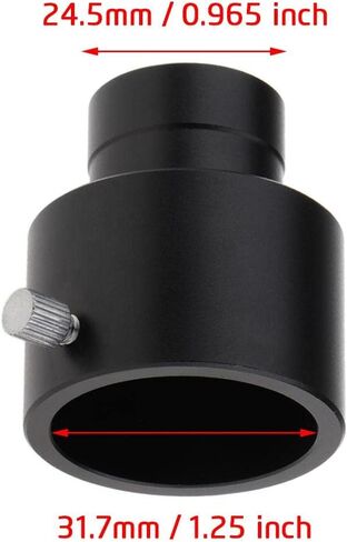 0.965 Inch to 1.25'' Telescope Eyepiece Mount Adapter in Kuwait