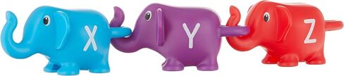 Learning Resources Snap-n-Learn ABC Elephants - Educational Alphabet Elephant Toy, Fine Motor Skills, Counting and Sorting, Toddler Montessori Toys, Gifts for Boys and Girls, Ages 2+ in Kuwait