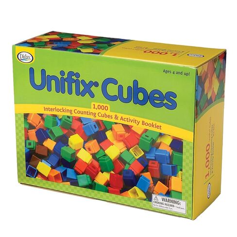 Didax Unifix Cubes, Set of 1000 in Kuwait