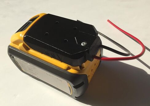 Terrafirma Technology 10AWG Adapter for dewalt 60v li-ion battery wire lithium power output in Kuwait