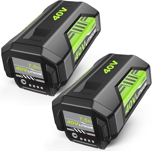 2Packs OP40804 Battery Replacement for Ryobi 40V Battery 8.0Ah | Compatible with Ryobi 40Volt Battery OP4026 OP40261 OP40404 OP40501 Cordless Power Tools in Kuwait