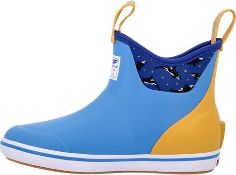XTRATUF Women's Salmon Sisters Ankle Deck Boot, Blue, Size 10(M) in Kuwait