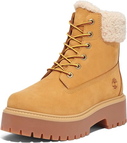 Timberland womens Stone Street Mid Warm Lined Waterproof Boot in Kuwait