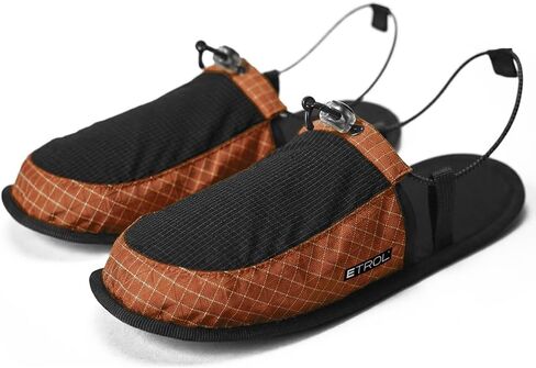 Ultralight Camp Shoes Camping Slippers After Hiking Around Tent Packable | After Hiking and Relaxing Slipper, Backcountry Camping Trip, Easy to slip On and Off, Wearing Around Camp, Neat travel shoes in Kuwait