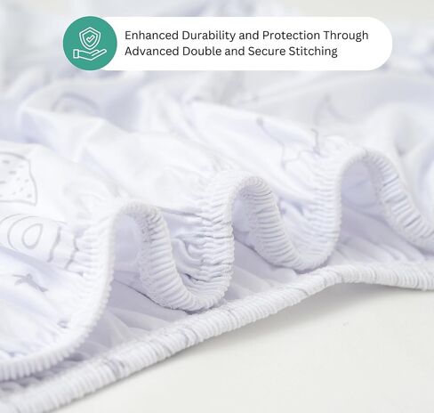 Bassinet Sheets for Baby Delight Snuggle Nest, Beside Me Doze, Snoo Smart, Fisher Price by TansyPanda, 3PC, 32 x 17 Inch, Ultra Soft, Breathable, Snug Fit, Unisex Boys, Girls (Space Rockets) in Kuwait