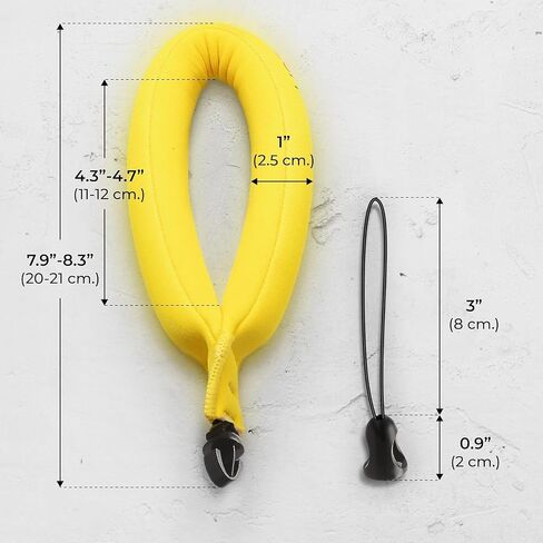 2 Pcs Waterproof Camera Float Floating Camera Strap for Underwater Camera - Float Case Around Wrist Save Device from Sinking in Kuwait