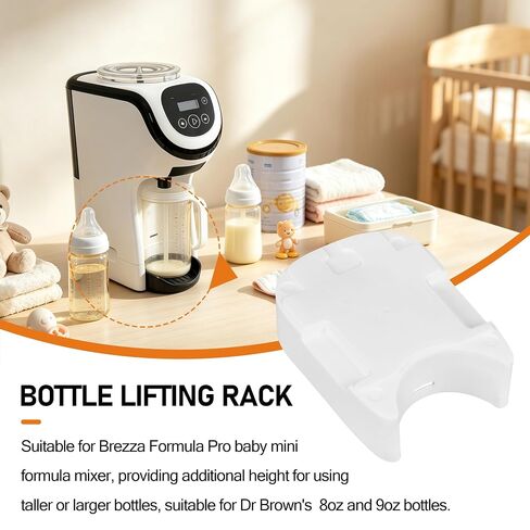 Height Riser Stand for Baby Brezza Formula Pro Mini, for Higher Bottle | Formula Maker Height Extender,Compatible With Dr Brown's 8oz or Other Higher Bottle in Kuwait