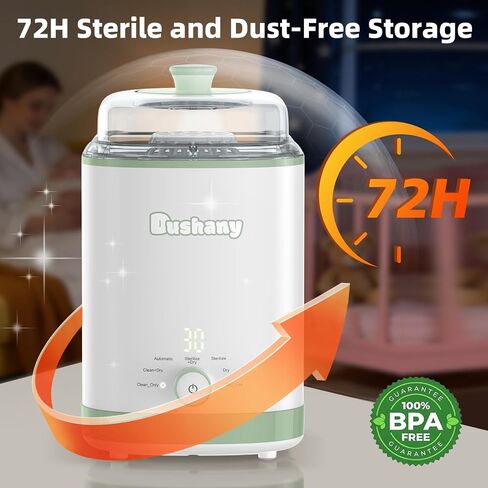 EaseClean Bottle Washer Pro | All-in-One Bottle Washer and Sterilizer and Dryer | Baby Bottle Washer for Bottles, Pump Parts & Baby Essentials | Replaces Hand Washing in Kuwait