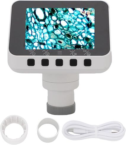 WiFi Telescope Camera Eyepiece 2.8in Display 1080P Wireless Electronic Eyepiece with 1.25in 0.965in Adapter for Astrophotography Bird Watching Microscopy in Kuwait