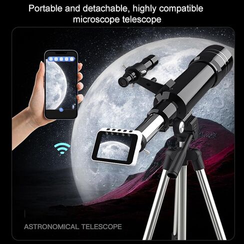 WiFi Telescope Camera Eyepiece 2.8in Display 1080P Wireless Electronic Eyepiece with 1.25in 0.965in Adapter for Astrophotography Bird Watching Microscopy in Kuwait
