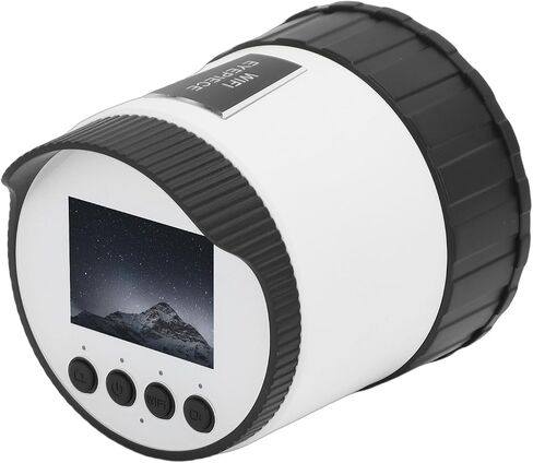 Generic WiFi 2K HD Telescope Camera Eyepiece for Enhanced Viewing with 2 Inch Screen for Astronomy Enthusiasts and Professionals White 1 Set (64GB) in Kuwait