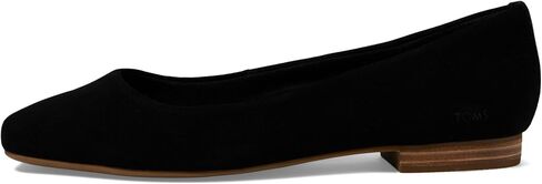 TOMS Womens Briella Black Suede 9 Medium in Kuwait