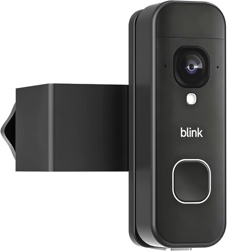 Anti-Theft Doorbell Mount for Blink Doorbell Camera, Adjustable Mounting Bracket Holder Accessories for Blink Video Doorbell, No Drill Door Bell Mount for Rentals, Apartment Door Security in Kuwait