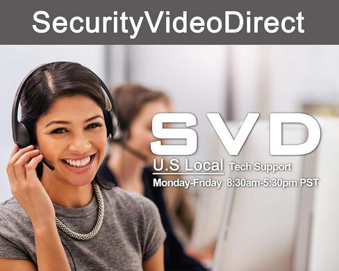 SVD 27" 4K UHD Security Monitor IPS HDR, HDMI 2.1+DP 1.4+Type-C 65W, Adaptive Sync, 3D Comb Filter, 60Hz 5ms 178°, Built-in Speakers, for CCTV DVR NVR in Kuwait