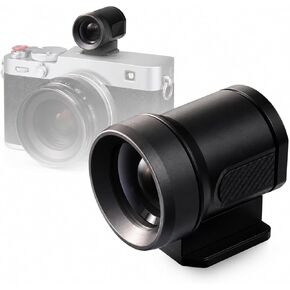28mm Optical Viewfinder External Mini Finder, 4:3 Framelines Camera Viewfinder with Cold Shoe Mount, 5-Lens Optical Glass and Aviation Aluminum Body for Digital and Film Cameras in Kuwait