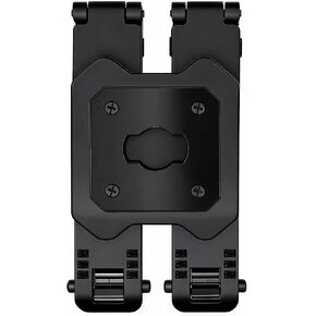 MOLLE Body Camera Mount for Axon Body 2/3/4, Two-Point Support | Two-Point Body Camera Holder for MOLLE/PALS Vests, Quick-Release Dual Clips Help Reduce Wobble During Police Patrol Duty in Saudi Arabia