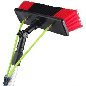 36ft Water Fed Window Cleaning Pole Kit Brush for Solar Panels Roofs & Photovoltaic Cleaning (8M) Effective & Durable Window Cleaner Tool in Saudi Arabia