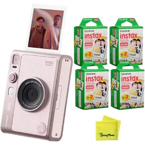 كاميرا Fujifilm Instax Mini EVO الفورية (وردي) (كاميرا مع 4 أفلام إضافية) in Kuwait