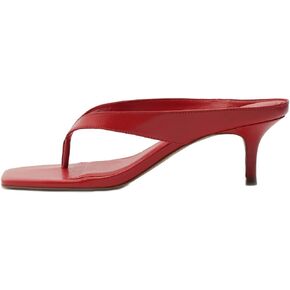 Thong Kitten Heels for Women Square Toe Flip Flop Low Heel Sandals Slip On Slides Comfortable Fashion Party Dressy Heeled Slipper Sandals Shoes in Saudi Arabia