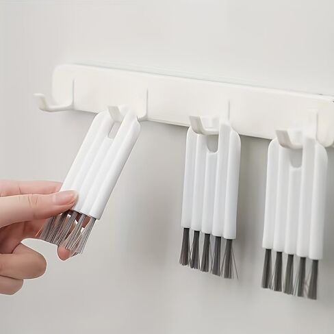 Multifunctional Computer Cleaning Kit with Soft Brush, Angle Gap Dust Collector, and Key Cap Cleaner for Keyboard, PC, Laptop, and Electronics (1pc) in Kuwait