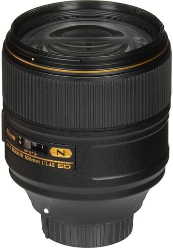 Nikon AF-S NIKKOR 105mm f/1.4E ED Lens (20064) Bundle | For FX-Format DSLR Cameras + 64GB Memory Card + Tripod + Filter Kit + Card Reader + More in Kuwait
