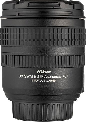 Nikon 18-70mm f/3.5-4.5G AFS ED-IF DX Zoom Autofocus Lens & Backpack Bundle | For Photography & Video | Lightweight + 64GB Memory Card + Filter Kit (2149) + More in Kuwait