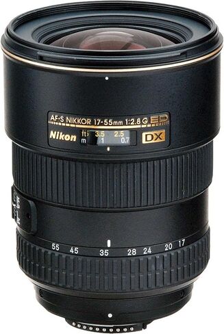 Nikon AF-S DX NIKKOR 17-55mm f/2.8G IF-ED Zoom Lens with Auto Focus for Nikon DSLR Cameras in Kuwait