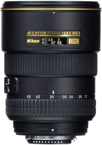Nikon AF-S DX NIKKOR 17-55mm f/2.8G IF-ED Zoom Lens with Auto Focus for Nikon DSLR Cameras in Kuwait