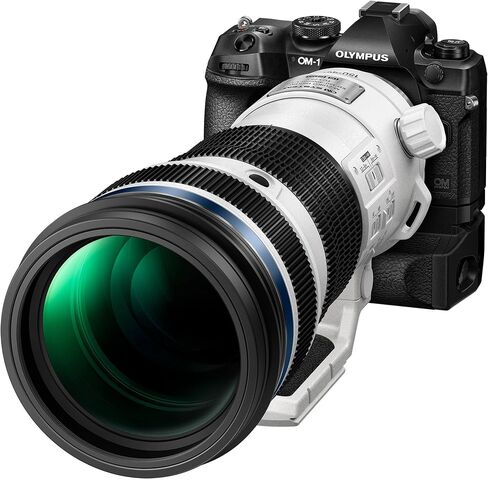 OM SYSTEM M.Zuiko 150-400mm f/4.5 TC 1.25x is PRO Lens, Micro Four Thirds Super Telephoto Zoom Lens, 300-800mm Equivalent, Built-in Teleconverter (Bundle) in Kuwait