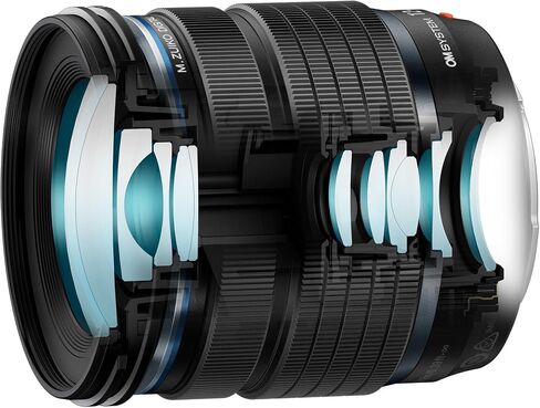 OM SYSTEM Olympus M.Zuiko Digital ED 12-45mm F4.0 PRO for Micro Four Thirds System Camera, Compact Lightweight Zoom, Weather Sealed Design, Close-up, L-Fn Button in Kuwait