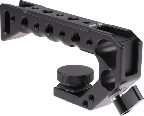 Foto4easy Camera Top Handle Grip with Cold Shoe Mount for DSLR Camera Cage Video Black in Kuwait
