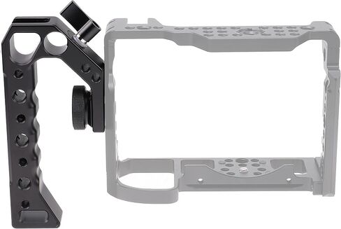 Foto4easy Camera Top Handle Grip with Cold Shoe Mount for DSLR Camera Cage Video Black in Kuwait