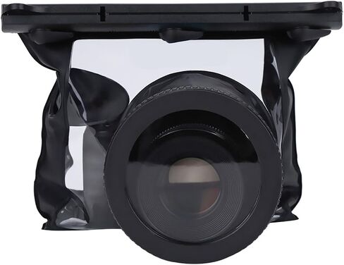 HURRISE HD Underwater Housing Case for DSLR Cameras - Depth 20m - Transparent Design, Complete Protection, Ideal for Diving, Swimming & Outdoor Adventures in Kuwait