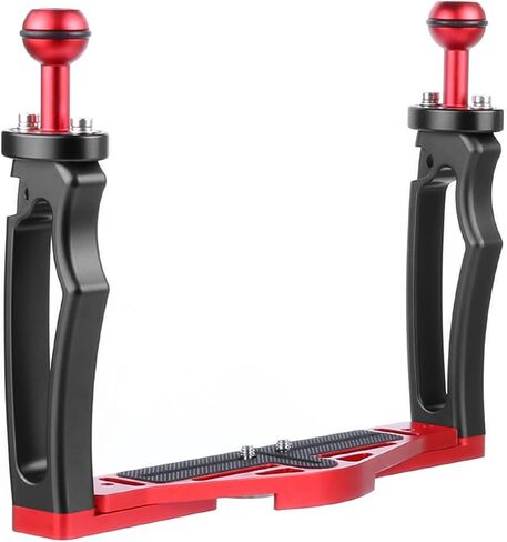 Underwater Filming Bracket Aluminum Alloy Underwater Camera Tray Dive Ready for Diving, Mixed Color, Handheld in Kuwait