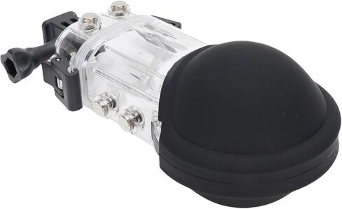 Naroote Action Camera Dive Case, 50m Underwater Housing, Dive Box for X5 with Bracket Adapter and Prevent Fog Sheets, Ideal for Diving Surfing Snorkeling in Kuwait
