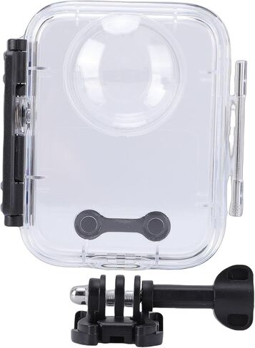 VINGVO Water Proof Camera Housing, Underwater Dive Case for Osmo 360, 45M 147FT Water Proof Camera Cover with Bracket, Anti Scratch PC Shell for Diving Surfing Skiing in Kuwait
