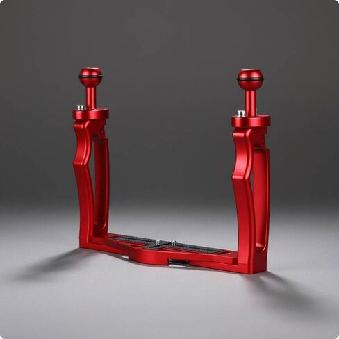 Underwater Filming Bracket Aluminum Alloy Underwater Camera Tray Dive Ready for Diving, Black, Handheld in Kuwait